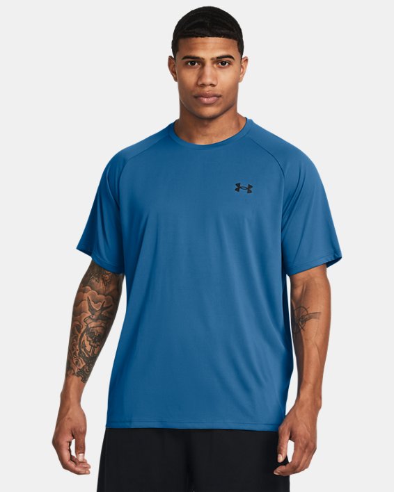 Camiseta de manga corta UA Tech™ 2.0 para hombre, Blue, pdpMainDesktop image number 0